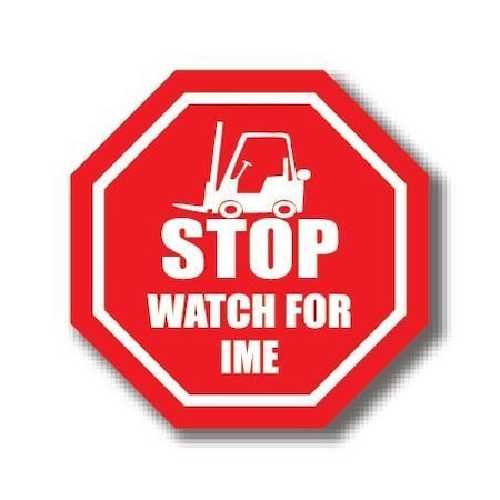 Ergomat 30in OCTAGON SIGNS - Stop Watch for IME DSV-SIGN 900 #0995 -UEN
